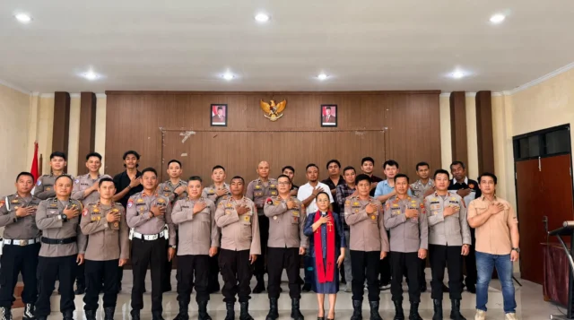 Gelar Binrohtal Lintas Agama, Kapolres Boltim Minta Personel Jaga Integritas saat Bertugas 