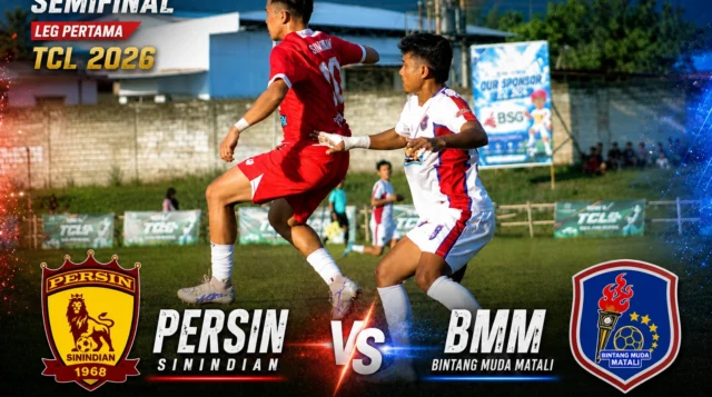 Statistik Persin Sinindian vs Bintang Muda Matali Jelang Semifinal TCL 2026, El Clasico Kotamobagu Sarat Aroma Balas Dendam