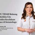 Ketua TIDAR PC Bolmong, Dhea E. Lumenta, SE
