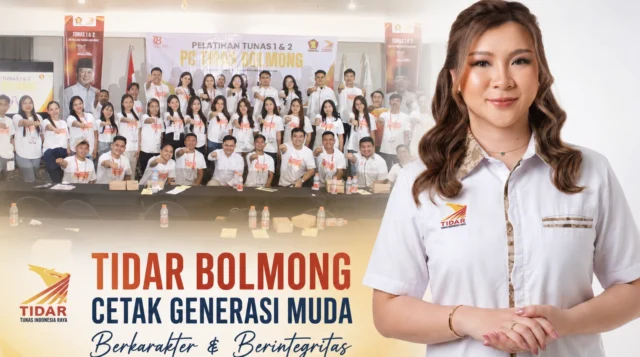 Sukses Gelar Tunas 1 dan 2, Dhea Lumenta Siap Dorong TIDAR Majukan Bolmong