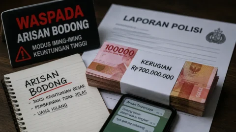 Uang Nikah Raib, Korban Dugaan Arisan Bodong Rp700 Juta di Kotamobagu Mengadu ke Polisi 9 Ilustrasi Dugaan Arisan Bodong di Kotamobagu