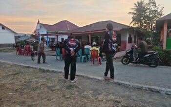 URC Polres Bolmong Gencarkan Patroli Cipta Kondisi hingga Malam Hari 8 Personel URC Resmob Polres Bolmong memberikan imbauan kamtibmas kepada masyarakat saat melaksanakan patroli cipta kondisi di wilayah hukum Polres Bolmong, Sabtu, 19 September 2026, untuk mencegah gangguan keamanan dan menjaga situasi tetap kondusif.