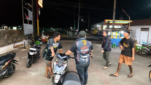 Patroli URC Polres Bolmong Sasar Balap Liar dan Gangguan Kamtibmas