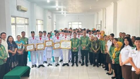 Pemkot Kotamobagu Berikan Apresiasi Kepada Para Anggota Paskibraka Kotamobagu Tahun 2026