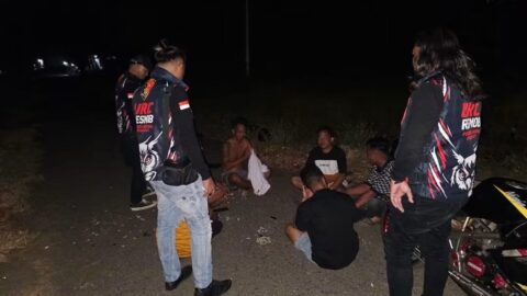 Patroli URC Polres Bolmong Sasar Kejahatan Jalanan