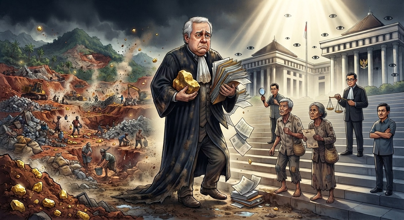 Ilustrasi Menunggu Putusan Yudisial Mahkamah Agung