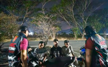 Cegah Kamtibmas dan Karhutlah, Tim URC Polres Bolmong Patroli Pantura-Dumoga 