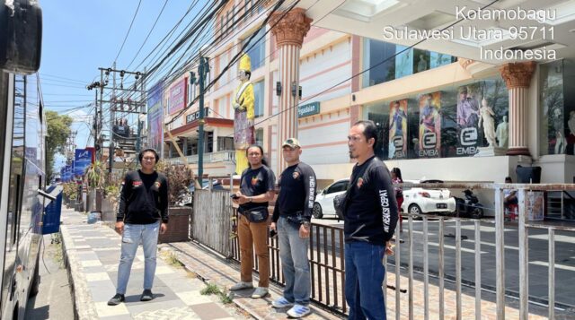 Dikomandoi AKP Mahadewa, Tim URC Kotamobagu Sisir Titik Rawan