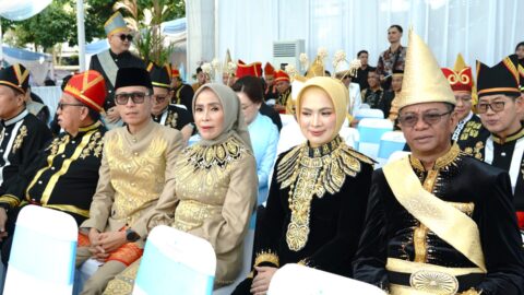 Bupati Iskandar Hadiri Upacara HUT ke-62 Sulut