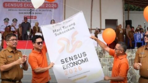 ‎Wawali Rendy V Mangkat Canangkan Sensus Ekonomi Tahun 2026 di Kota Kotamobagu