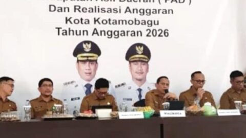 Pemkot Kotamobagu Menggelar Kegiatan Rapat Evaluasi Kinerja Aparatur