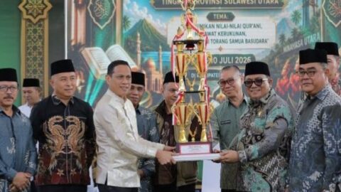 Kafilah Kota Kotamobagu Berhasil Meraih Gelar Juara Umum Pada MTQ ke-31 Tingkat Provinsi Sulawesi Utara