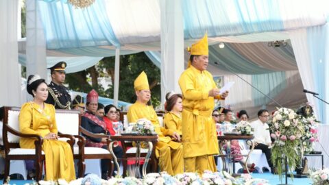 Wali Kota Weny Gaib Hadiri Upacara Peringatan HUT ke 62 Provinsi Sulawesi Utara