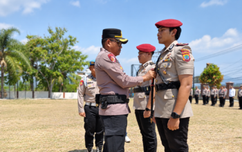 AKP Mahadewa Bayu Resmi Jabat Kasat Reskrim Polres Kotamobagu
