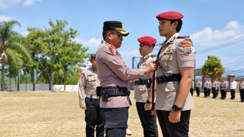 AKP Mahadewa Bayu Resmi Jabat Kasat Reskrim Polres Kotamobagu