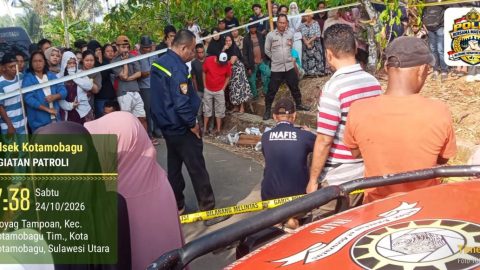 Warga Moyag Digegerkan Penemuan Mayat Pria di Pinggir Jalan Bukit Tursina