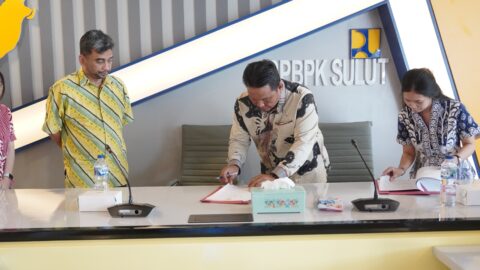 Wabup Deddy Teken Kesepakatan Optimalisasi SPAM Bolaang Uki