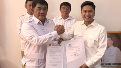 Yulius Selvanus Percayakan Rendy Mangkat Pimpin Gerindra Kotamobagu