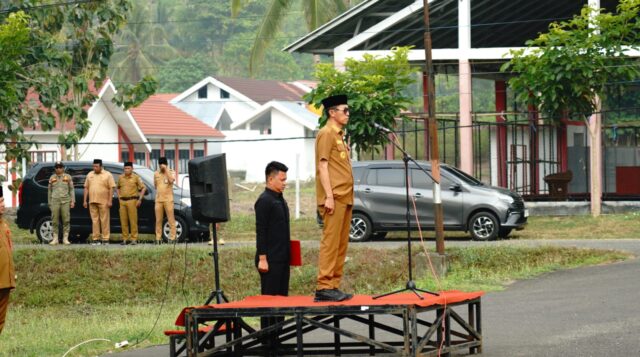 Pimpin Apel Rutin, Bupati Iskandar Minta Percepatan Laporan Akhir Tahun dan Tindak Tegas Judi Online ASN